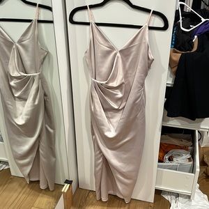 Babaton dusty Rose Dress from aritzia